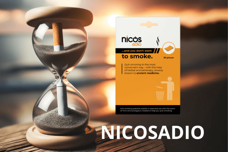 Nicosadio - Antynikotynowe plastry na rzucanie palenia